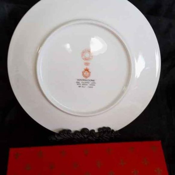 MADONNA & CHILD PLATE BY FRA FILLIPPO LIPPI 1978 LIMITED EDITION #967/5000 - Picture 4 of 5